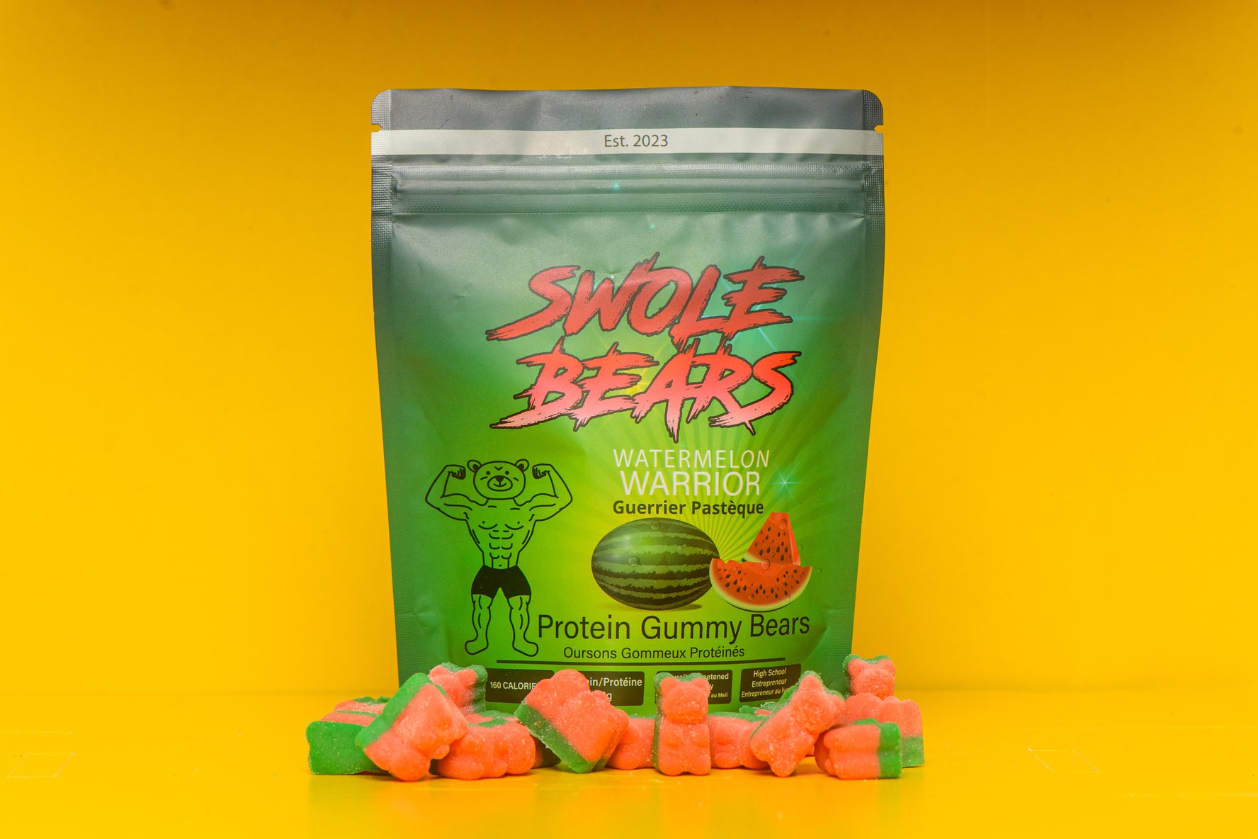 Watermelon Warrior Swole Bears