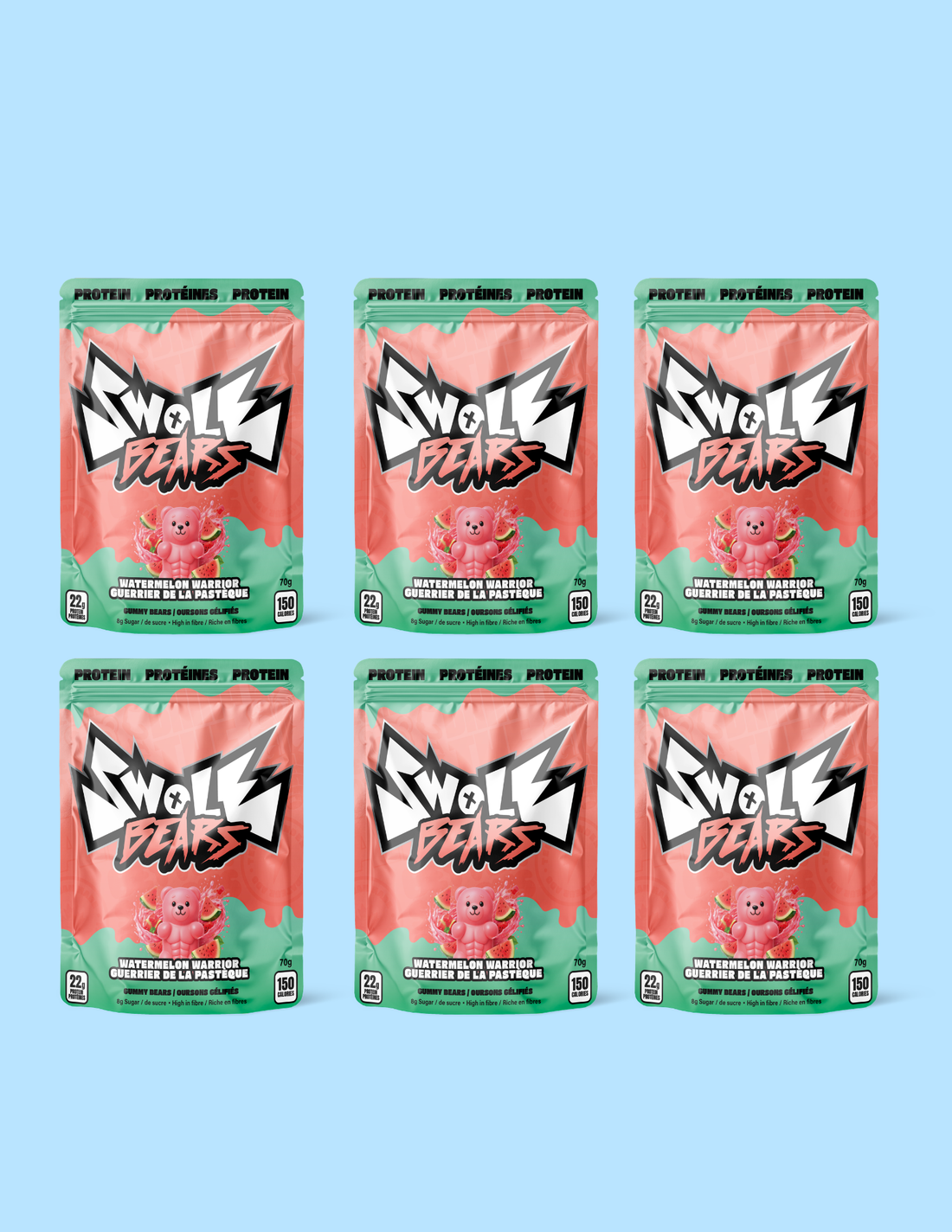 Watermelon Warrior 6 Pack