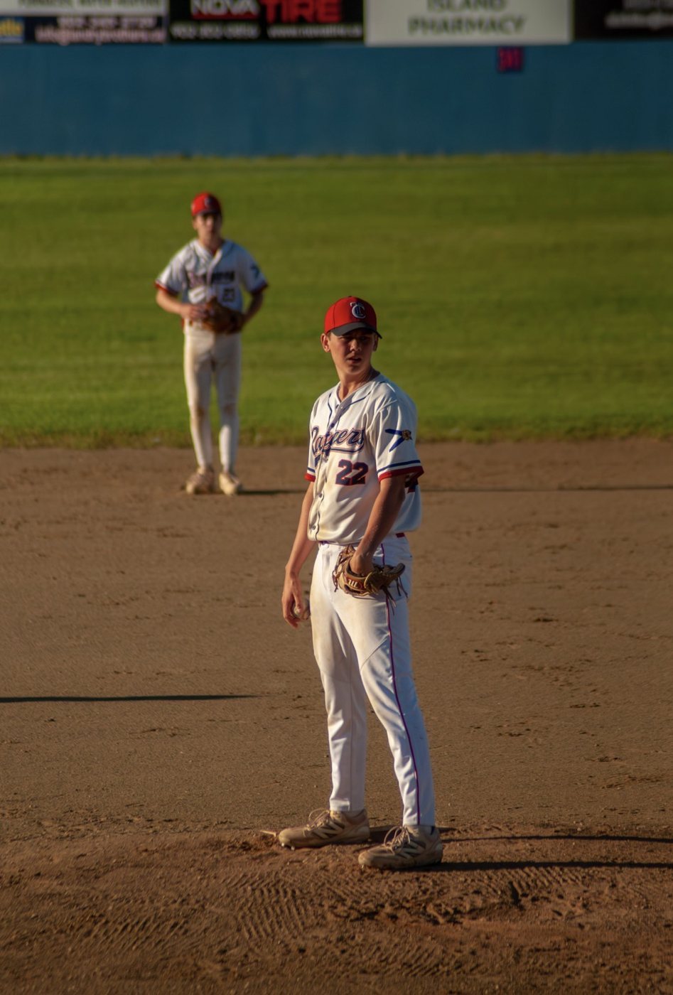 Rory at a baseball game